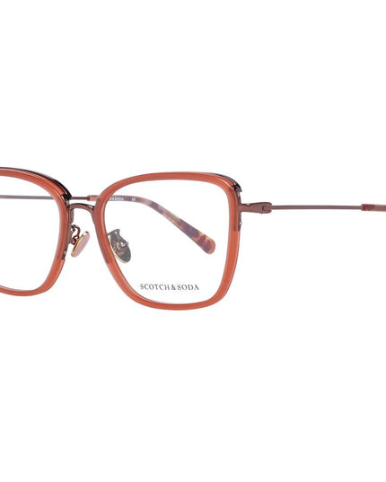 Scotch & Soda Red Metal & Plastic Glasses (Frames)