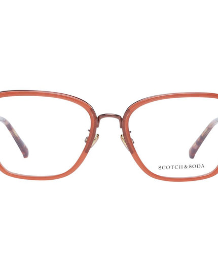 Scotch & Soda Red Metal & Plastic Glasses (Frames)