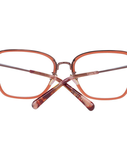 Scotch & Soda Red Metal & Plastic Glasses (Frames)