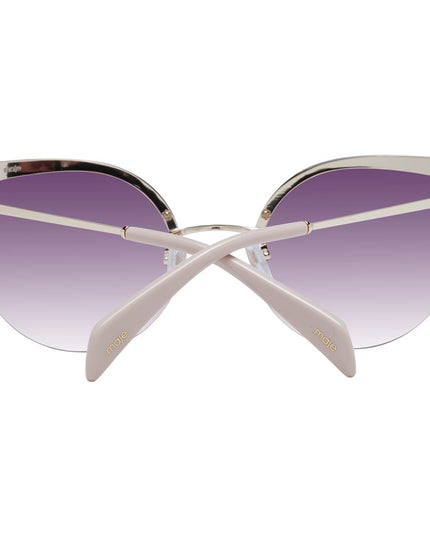 Maje Gold Stainless Steel Sunglasses