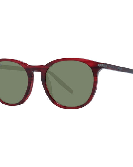 Serengeti Red Acetate Sunglasses