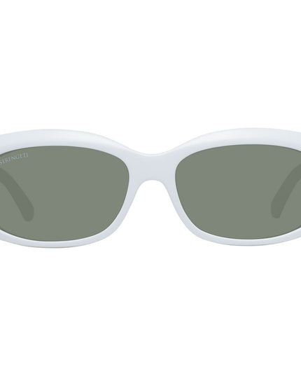 Serengeti White Nylon Sunglasses
