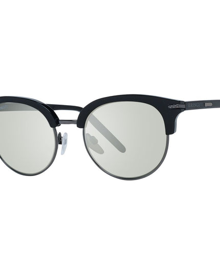Serengeti Black Acetate & Metal Sunglasses