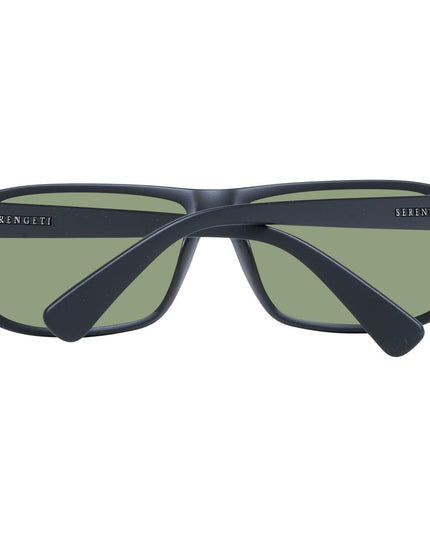 Serengeti Black Plastic Sunglasses