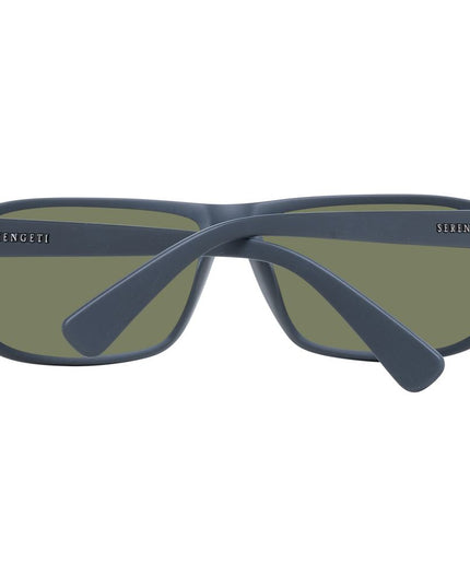 Serengeti Gray Plastic Sunglasses