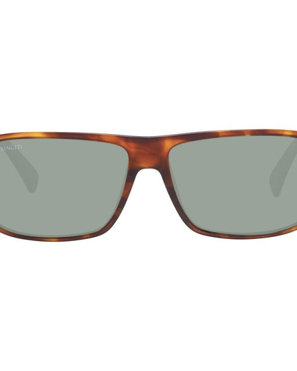 Serengeti Brown Plastic Sunglasses