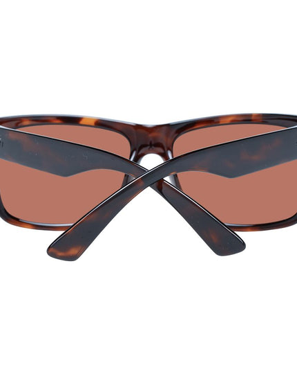 Serengeti Brown Plastic Sunglasses
