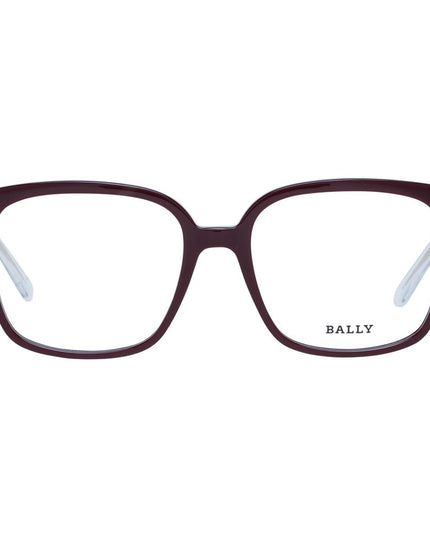 Bally Burgundy Plastic Glasses (Frames)