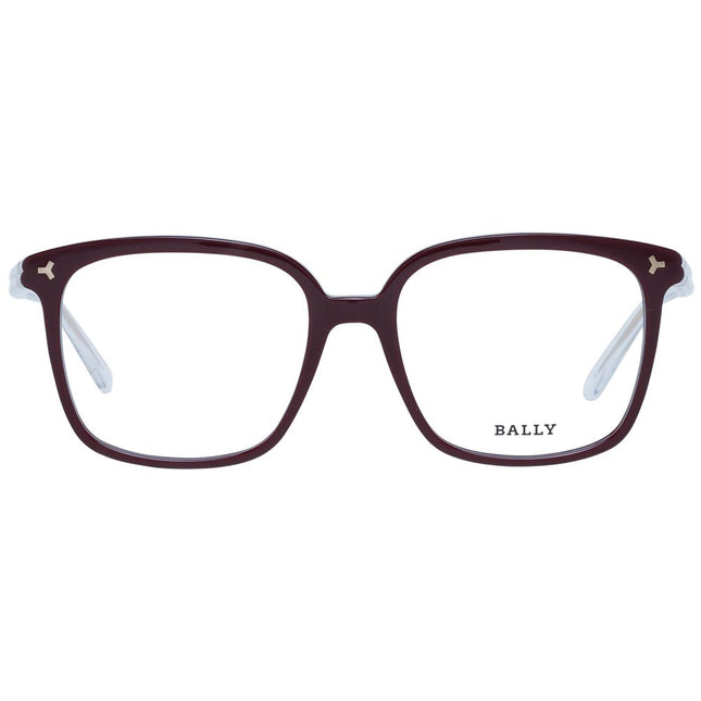 Bally Burgundy Plastic Glasses (Frames)