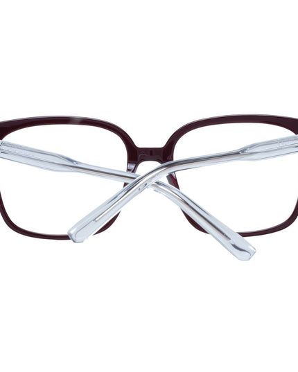 Bally Burgundy Plastic Glasses (Frames)