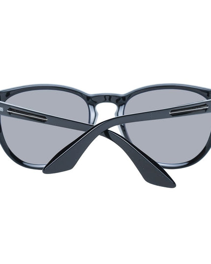 Longines Black Plastic Sunglasses