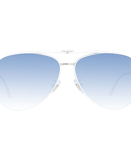 Longines White Metal Sunglasses