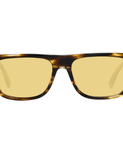 Ermenegildo Zegna Brown Men Sunglasses