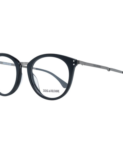 Zadig & Voltaire Black Unisex Optical Frames