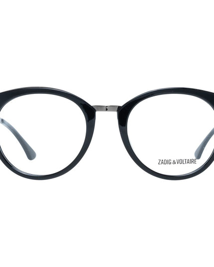 Zadig & Voltaire Black Unisex Optical Frames