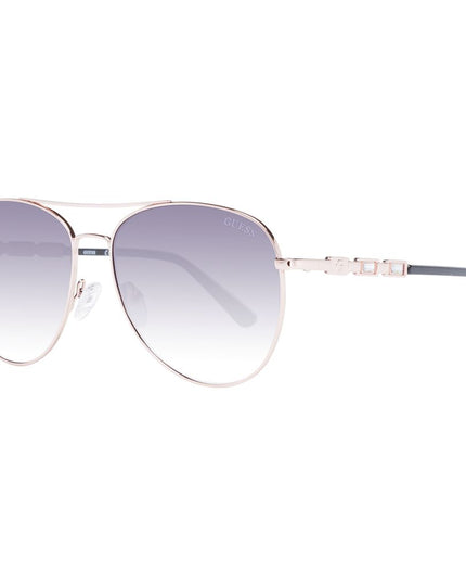 Guess Rose Gold Metal Sunglasses