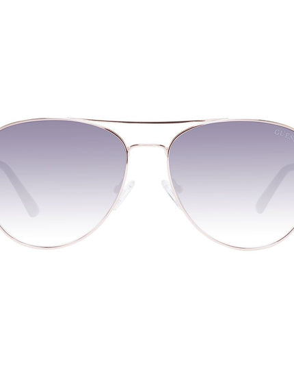 Guess Rose Gold Metal Sunglasses