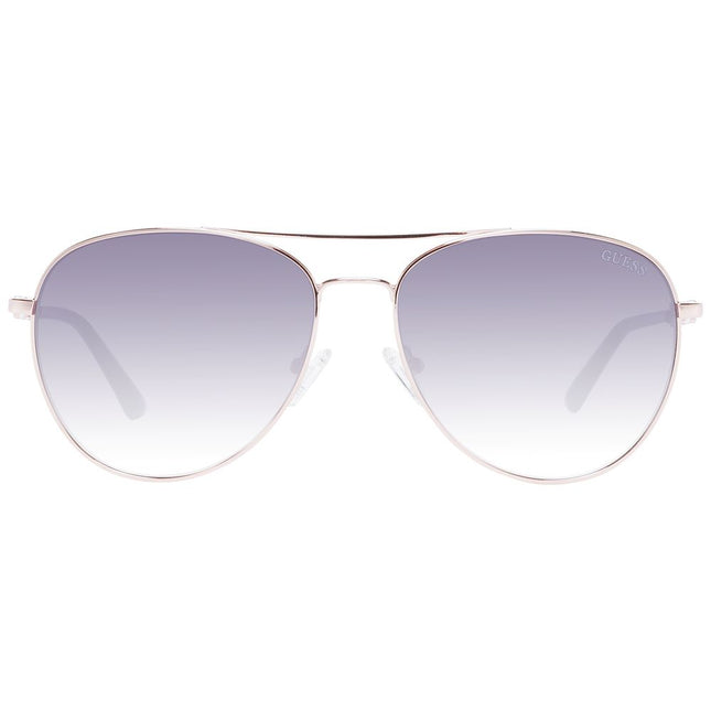 Guess Rose Gold Metal Sunglasses