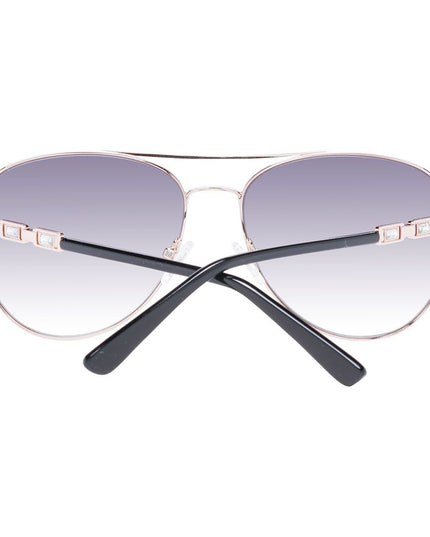 Guess Rose Gold Metal Sunglasses