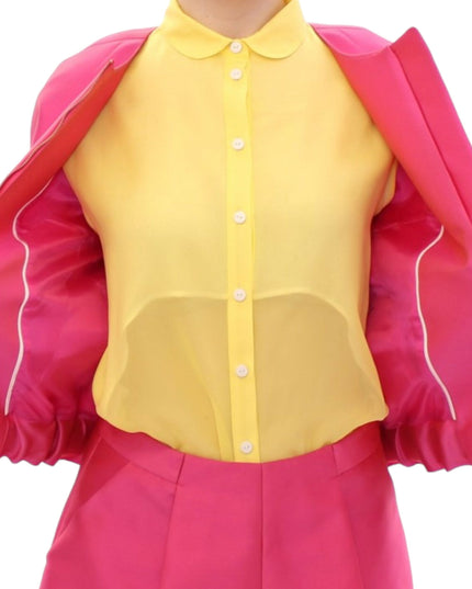 CO|TE Pink silk blend jacket
