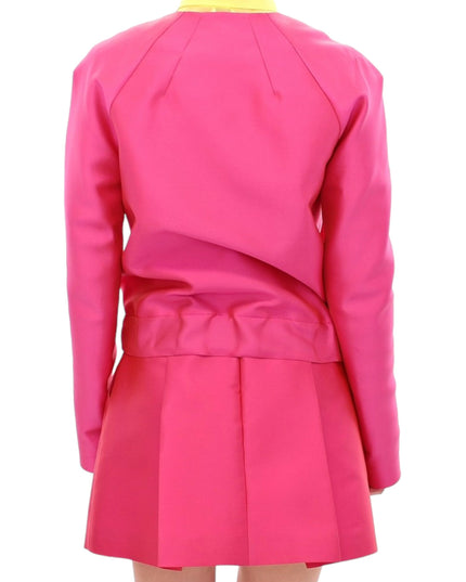 CO|TE Pink silk blend jacket