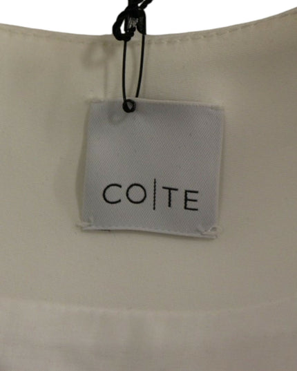 CO|TE White Robot shift dress