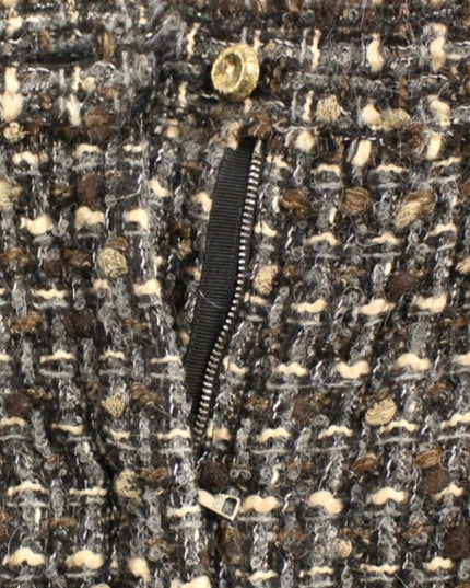 Dolce & Gabbana Multicolor wool shorts pants