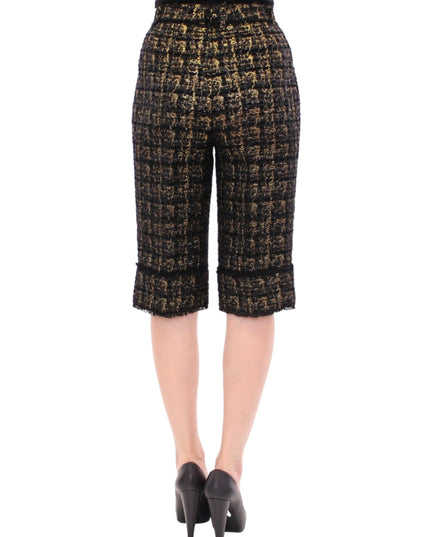 Dolce & Gabbana Black fabric shorts pants
