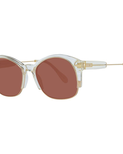 Serengeti Gold Acetate & Metal Sunglasses