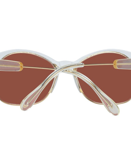 Serengeti Gold Acetate & Metal Sunglasses