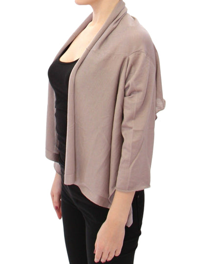 Dolce & Gabbana Shrug Bolero Silk Cashmer Knit Sweater