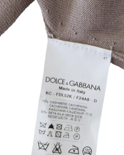 Dolce & Gabbana Shrug Bolero Silk Cashmer Knit Sweater