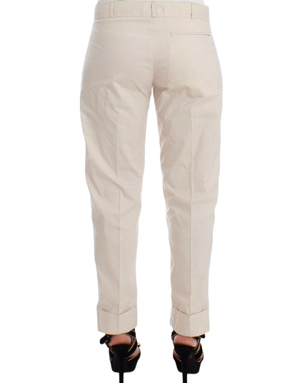 Ermanno Scervino Beige Chinos Casual Dress Pants Khakis