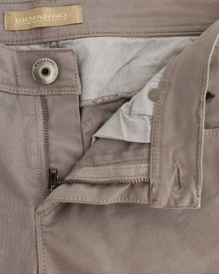 Ermanno Scervino Taupe Beige Slim Jeans Denim Pants Skinny