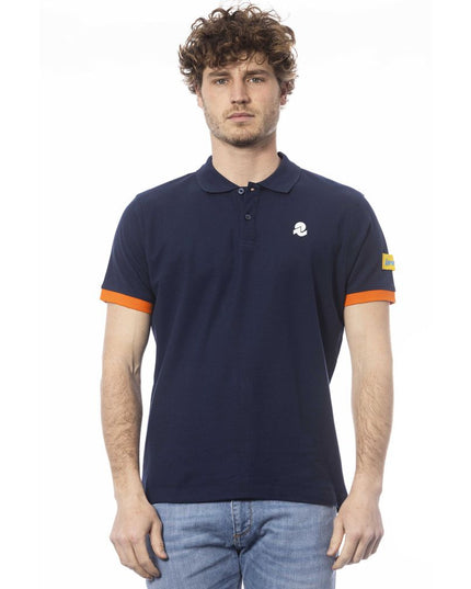 Invicta Blue Cotton Men Polo Shirt