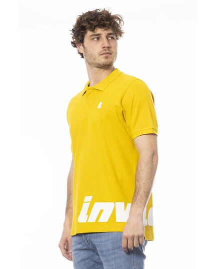 Invicta Yellow Cotton Men Polo Shirt
