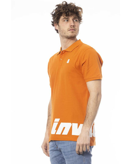 Invicta Orange Cotton Men Polo Shirt