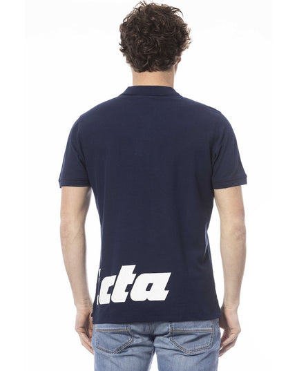 Invicta Blue Cotton Men Polo Shirt