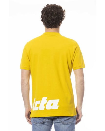 Invicta Yellow Cotton Men Polo Shirt