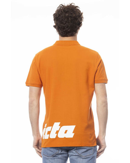 Invicta Orange Cotton Men Polo Shirt