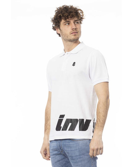 Invicta White Cotton Men Polo Shirt