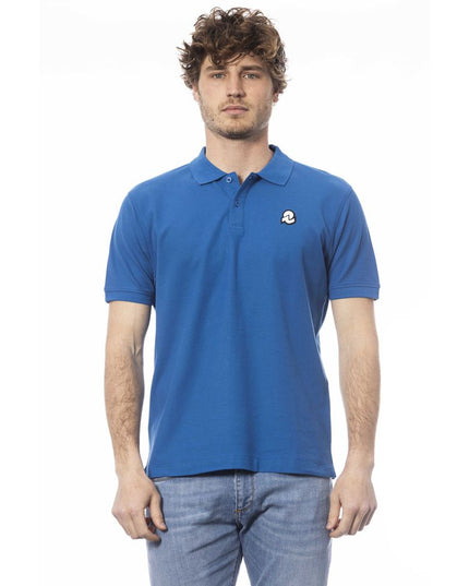 Invicta Blue Cotton Men Polo Shirt