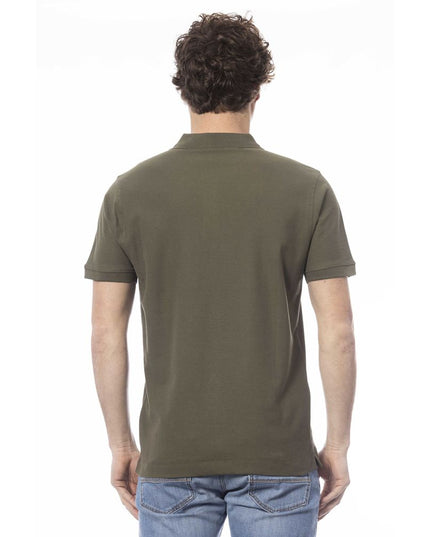 Invicta Green Cotton Men Polo Shirt