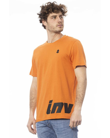 Invicta Orange Cotton Men T-Shirt