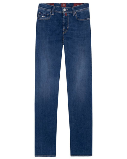 Tramarossa Blue Cotton Men's Jeans