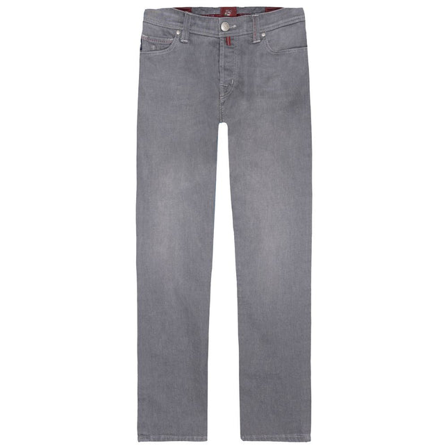 Tramarossa Gray Cotton Men Jeans