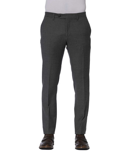 Trussardi Gray Wool Men Trouser