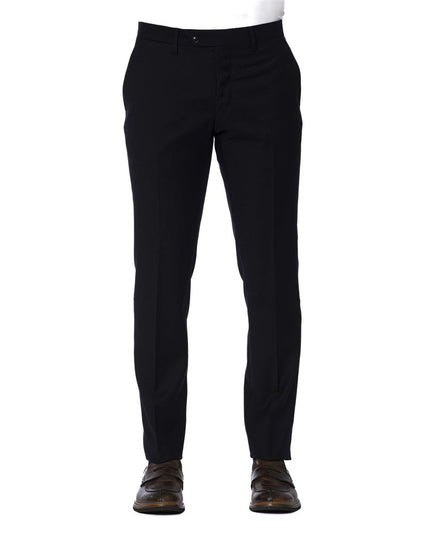 Trussardi Blue Wool Men Trouser