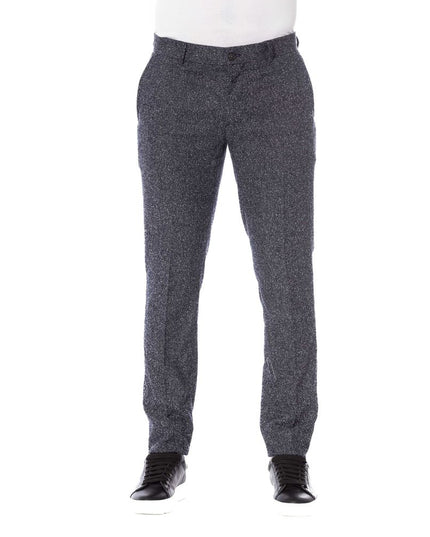 Trussardi Black Cotton Men Pant