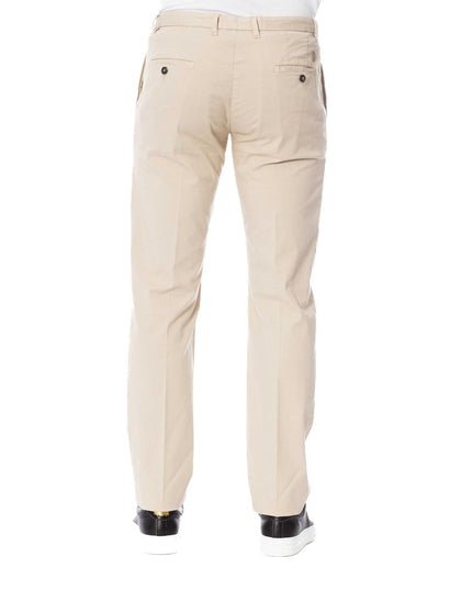 Trussardi Beige Cotton Men Pants